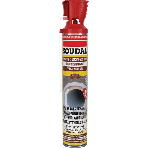 Soudal purhab csatornához és aknához 750ml